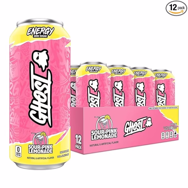 Ghost Sour Pink Lemonade