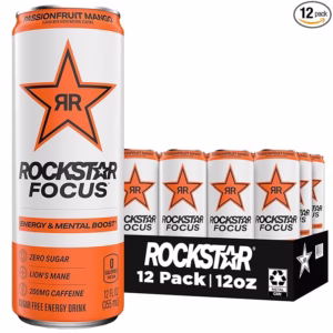 Rockstar Energy Focus Passion Fruit Mango