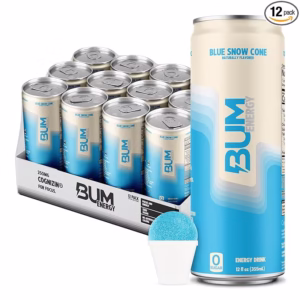 BUM Energy Blue Snow Cone