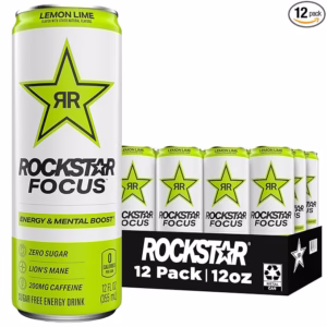 Rockstar Energy Focus Lemon Lime