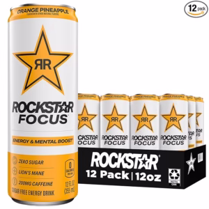 Rockstar Energy Focus Orange Pineapple